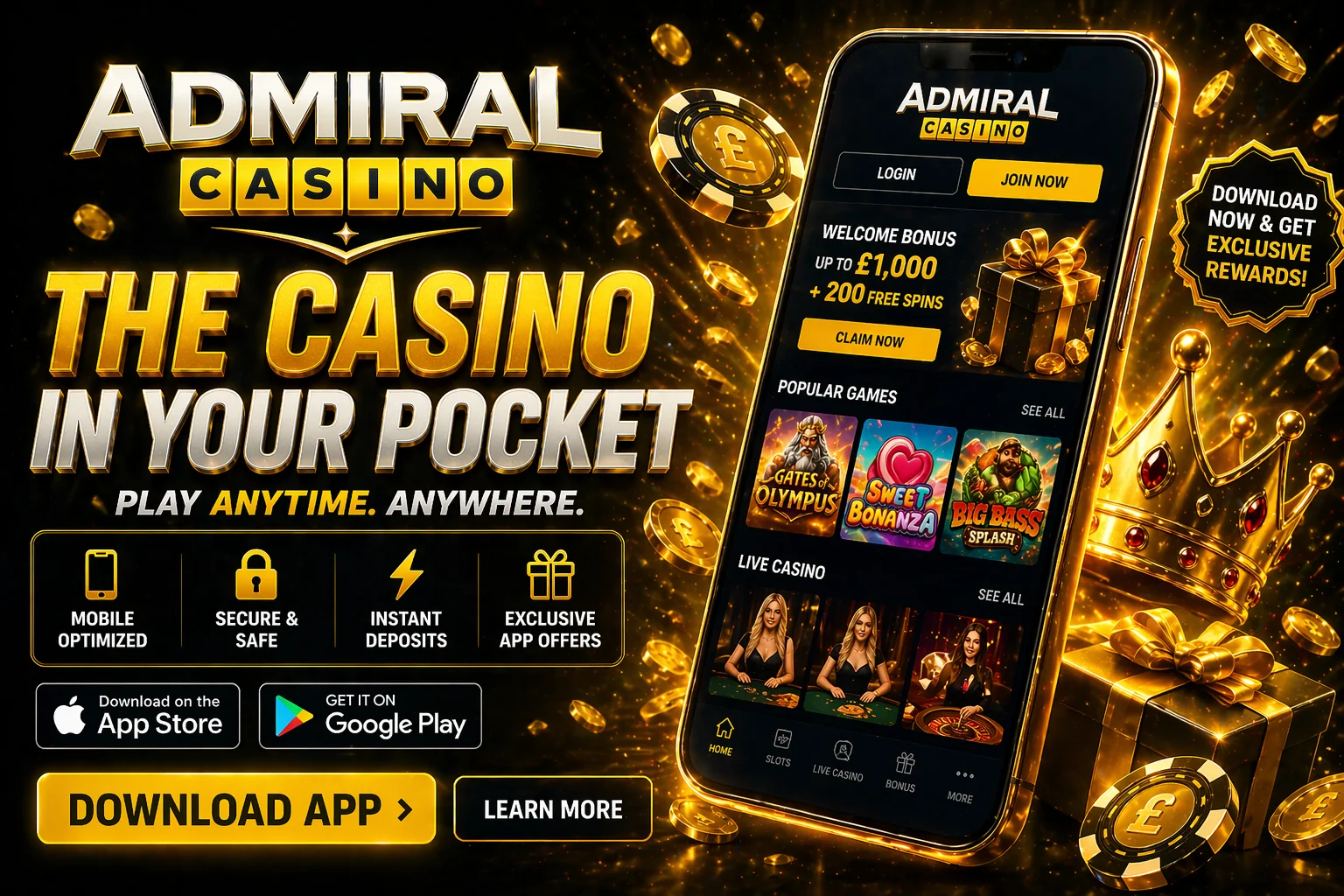 Admiral casino   -  app hero